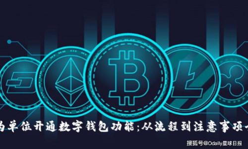 如何为单位开通数字钱包功能：从流程到注意事项全解析